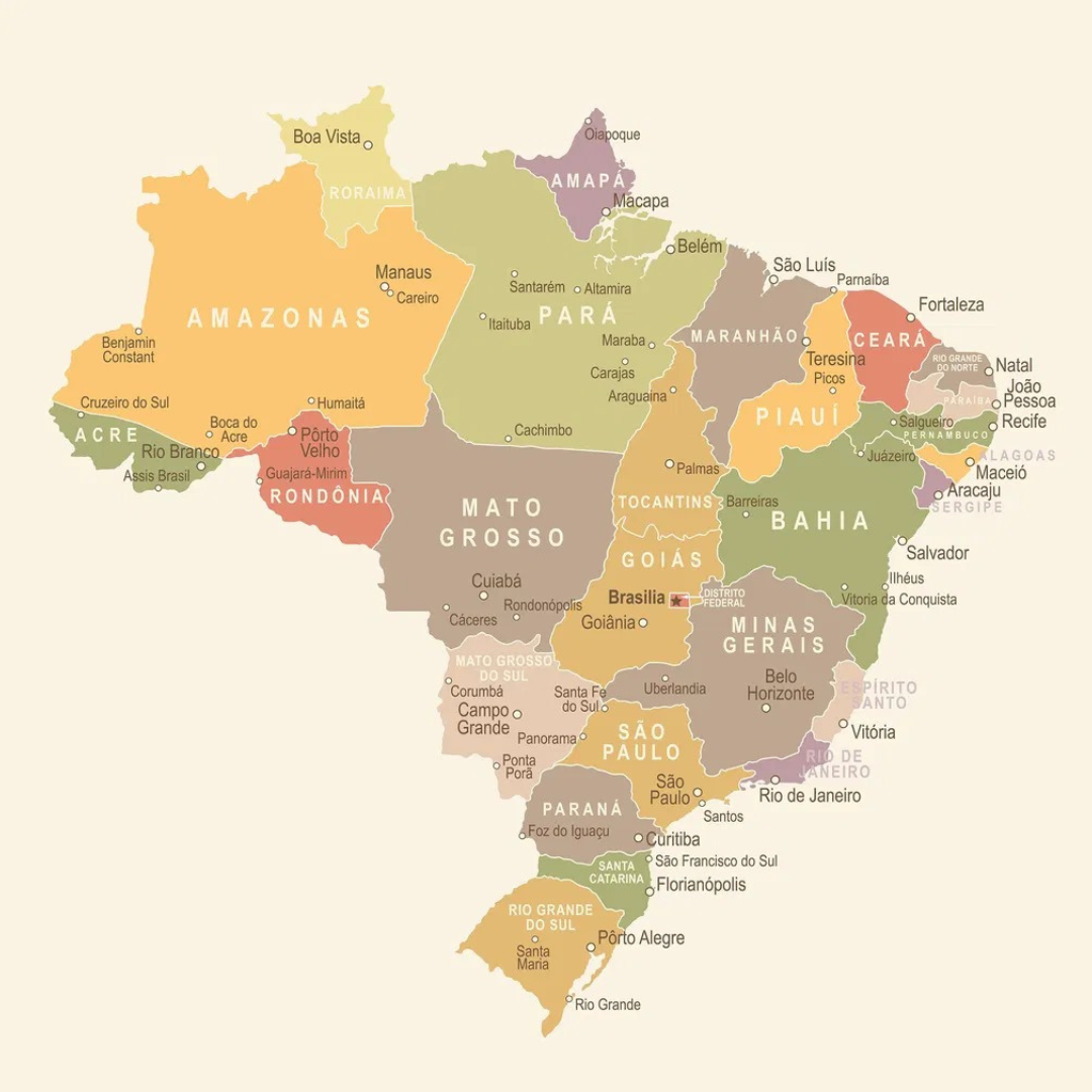 Mapa do Brasil